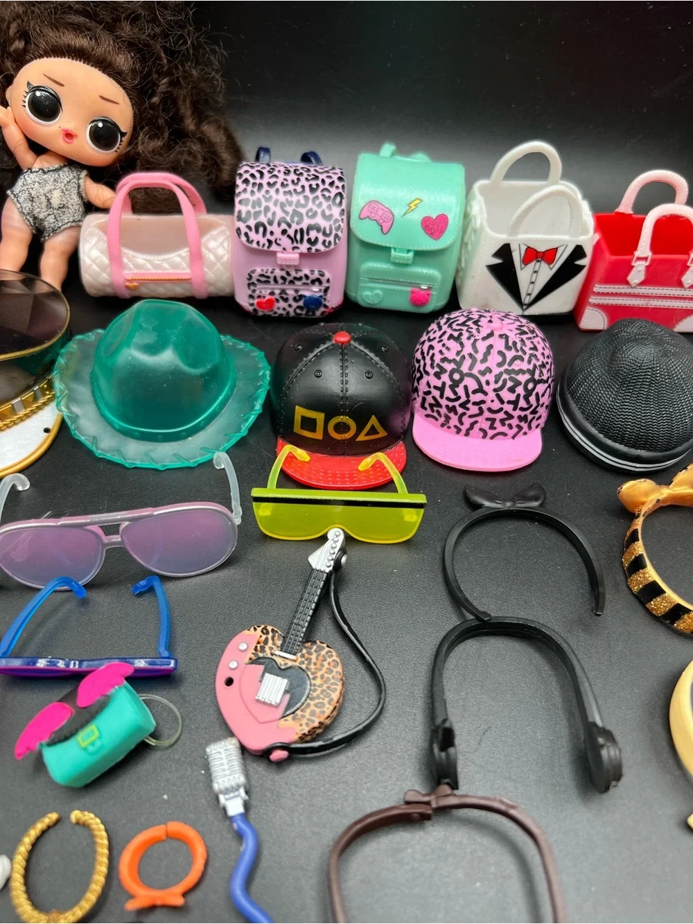 LOL Surprise Dolls Hats Glasses Shoes Accessories Lot Bundle